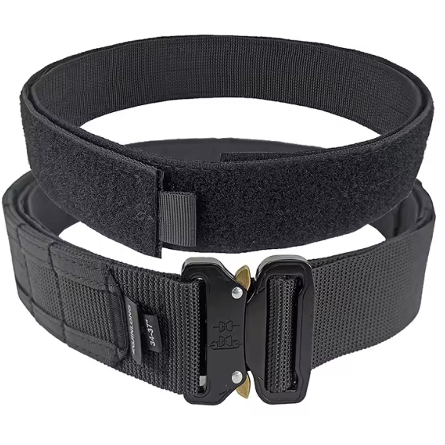 Stealth Ops Gear Heavy Duty Security Belt Black is designed for the modern tactical enthusiast with a full MOLLE system that wraps around the entire belt, providing ample space for secure storage of tactical gear and accessories. www.moralepatches.com.au