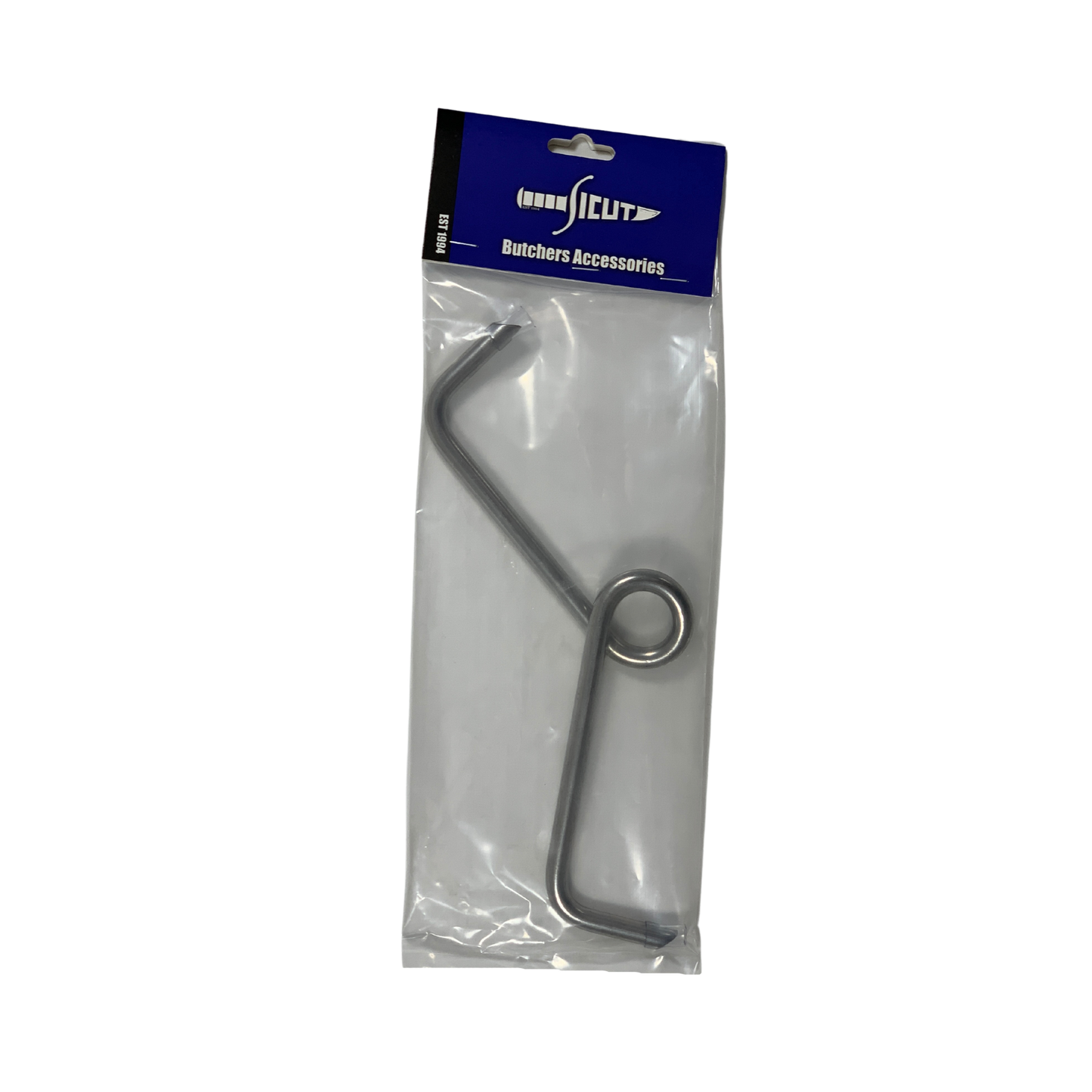 Our Sicut Butchers Gambrel, Sheep gambrel, Meat hook #13 is made using 10mm 304 Stainless steel rod for maximum corrosion resistance, our heavy duty construction makes this Gambrel the perfect companion for use around the farm or on your next hunting trip. This gambrel will be suitable for small to medium sized animals such as, sheep, goats etc. www.moralepatches.com.au