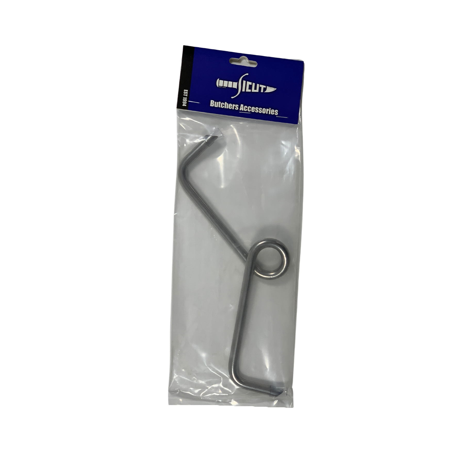 Our Sicut Butchers Gambrel, Sheep gambrel, Meat hook #13 is made using 10mm 304 Stainless steel rod for maximum corrosion resistance, our heavy duty construction makes this Gambrel the perfect companion for use around the farm or on your next hunting trip. This gambrel will be suitable for small to medium sized animals such as, sheep, goats etc. www.moralepatches.com.au
