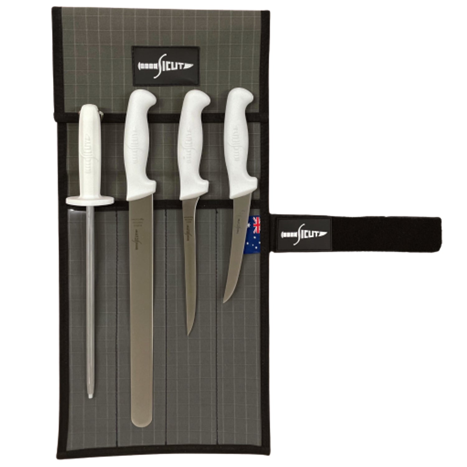 SICUT&nbsp;(Spencer Innovative Cutlery). Established in 1994, Now trading in the third generation of the spencer family with a goal to supply a stain-free, high carbon bladeware&nbsp;at affordable prices www.moralepatches.com.au