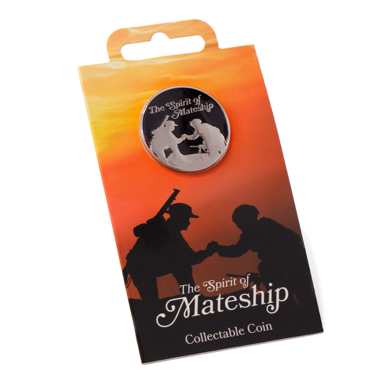 The "Spirit of Mateship Coin in Blister Pack" is a must-have for anyone who wants to celebrate the unwavering bond of mateship and honor the spirit of Australian soldiers. Get yours today and experience the profound connections and enduring strength it represents. www.moralepatches.com.au