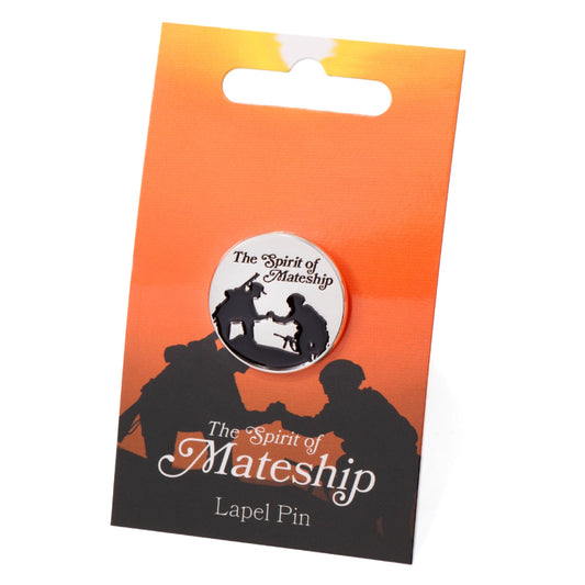 Celebrate the unwavering spirit of mateship with our "Spirit of Mateship Lapel Pin." This exquisite lapel pin encapsulates the essence of Australian camaraderie and pays tribute to the enduring bonds forged through adversity. www.moralepatches.com.au