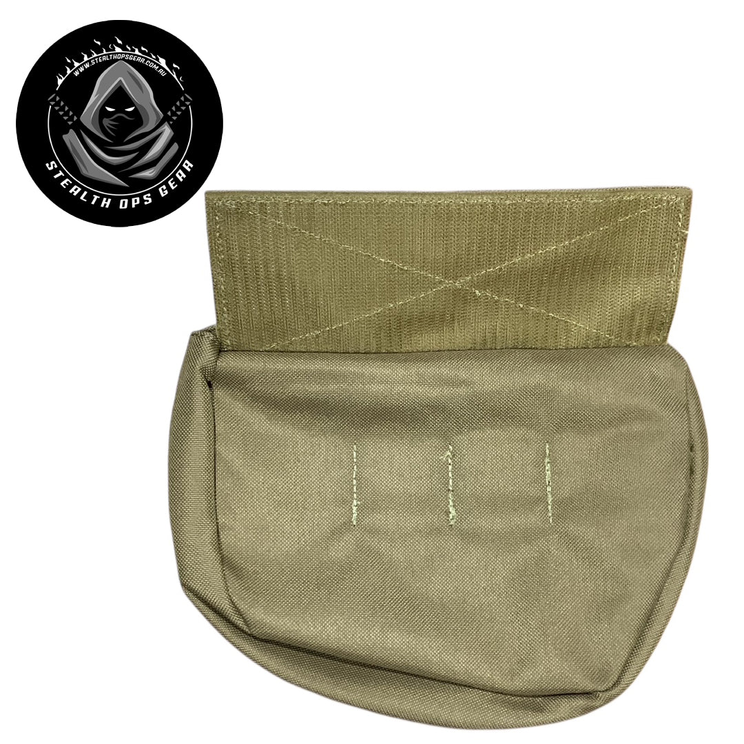 The All Sorts Of Crap pouch coyote is a great addition to your kit so you can throw in all those little items you need for certain situations with your plate carrier or chest rig.  Featuring a 100x100mm loop display on the front for throwing on patches to suit your situation. www.moralepatches.com.au