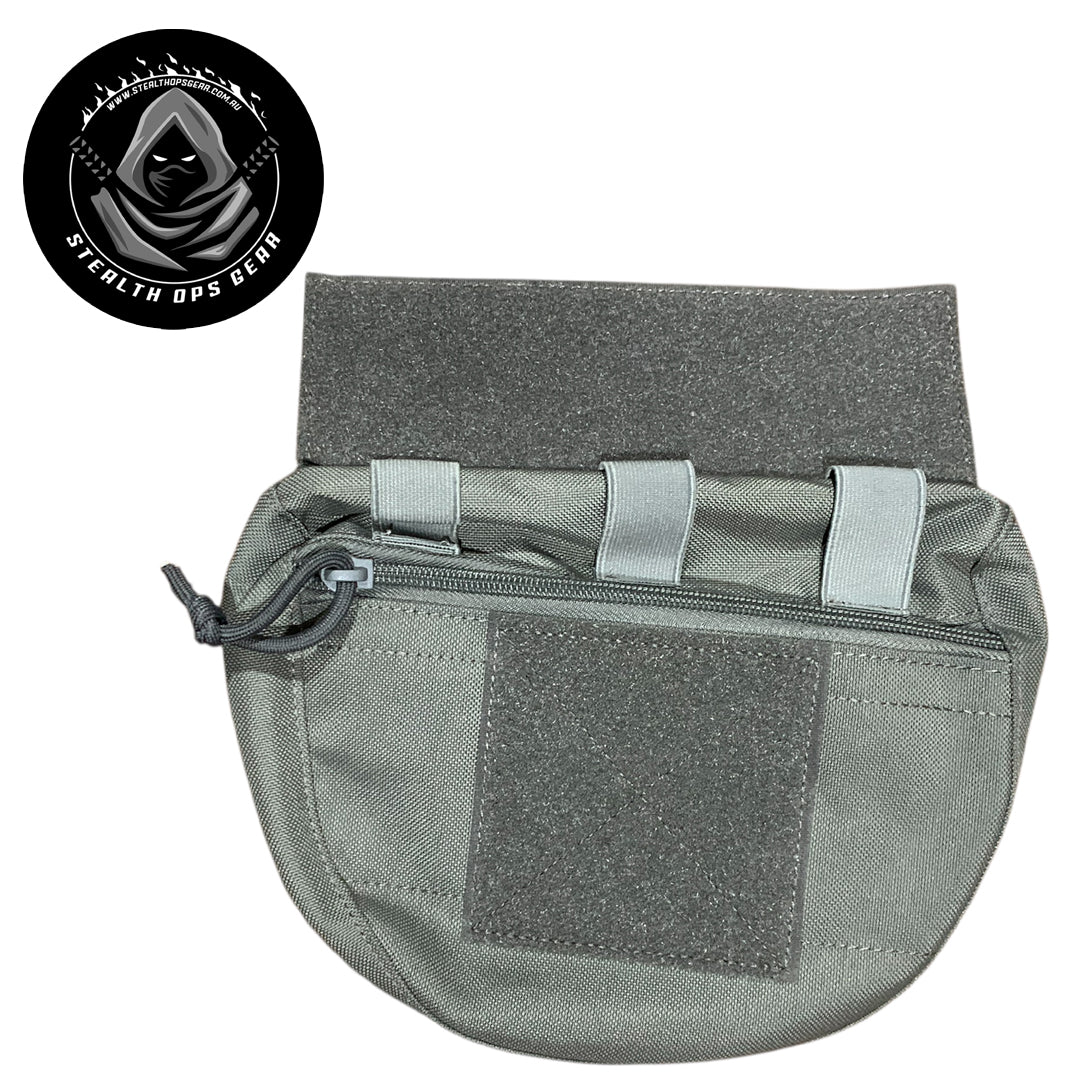 The All Sorts Of Crap pouch Grey is a great addition to your kit so you can throw in all those little items you need for certain situations with your plate carrier or chest rig.  Featuring a 100x100mm loop display on the front for throwing on patches to suit your situation. www.moralepatches.com.au
