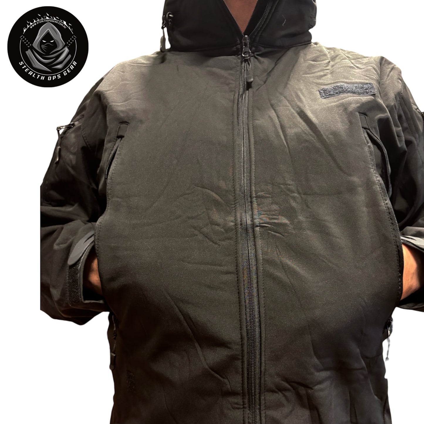 Master tactical versatility with the Stealth Ops Gear Windbreaker Jacket in Black. Built for operators who demand performance without compromise, this jacket combines professional-grade durability with intelligent design features. www.moralepatches.com.au