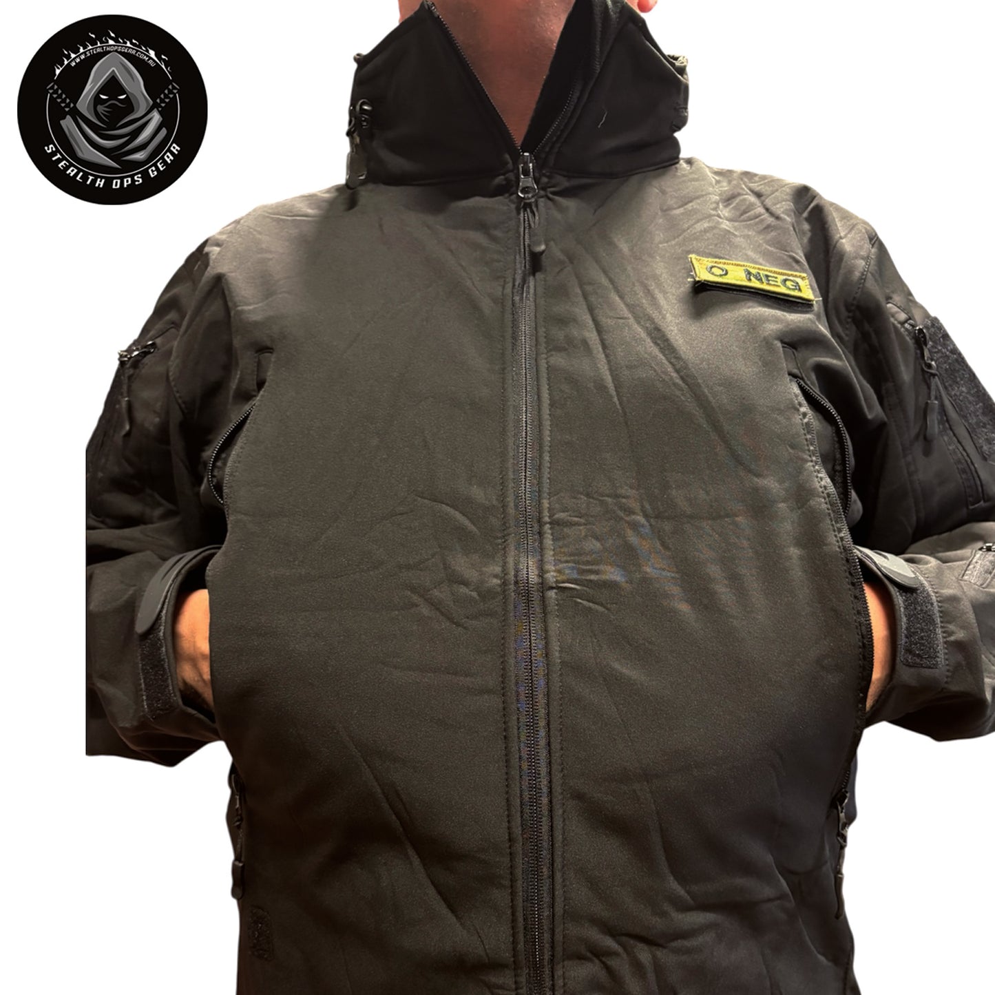 Master tactical versatility with the Stealth Ops Gear Windbreaker Jacket in Black. Built for operators who demand performance without compromise, this jacket combines professional-grade durability with intelligent design features. www.moralepatches.com.au