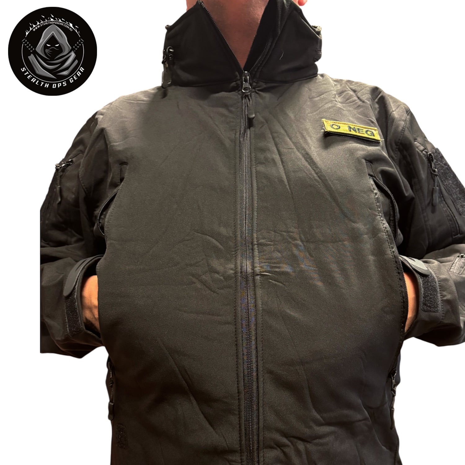 Master tactical versatility with the Stealth Ops Gear Windbreaker Jacket in Black. Built for operators who demand performance without compromise, this jacket combines professional-grade durability with intelligent design features. www.moralepatches.com.au