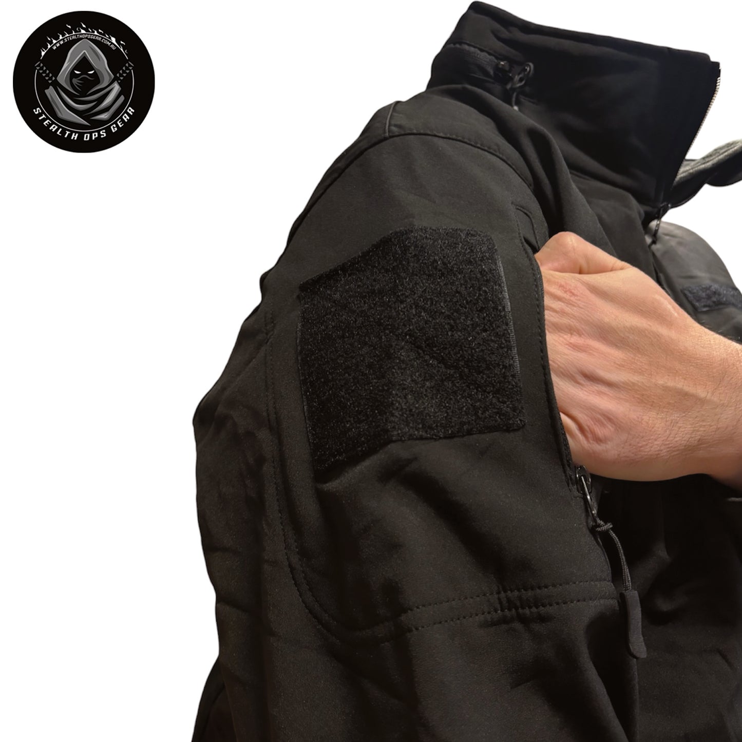 Master tactical versatility with the Stealth Ops Gear Windbreaker Jacket in Black. Built for operators who demand performance without compromise, this jacket combines professional-grade durability with intelligent design features. www.moralepatches.com.au