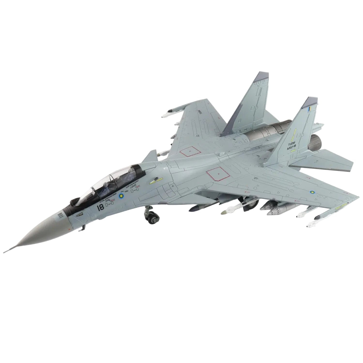 The multi-role fighter, the Sukhoi Su-30 (originally Su-27PU), is a two-seater fighter aircraft based on the Su-27UB trainer. The Su-30 featured new weapons for the ground attack role and new avionics. www.moralepatches.com.au