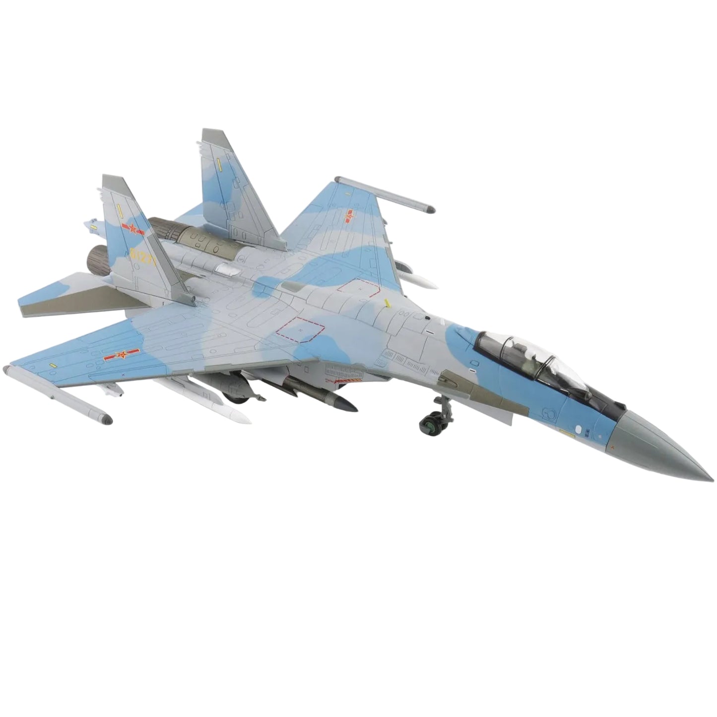 1/72 Su-35S Flanker E 61271 PLAAF China (with 2 x PL-17 4 x R-77M)&nbsp;by&nbsp;Hobby Master&nbsp;delivers modern air combat detail for military aircraft collectors and current fighter jet displays. www.moralepatches.com.au