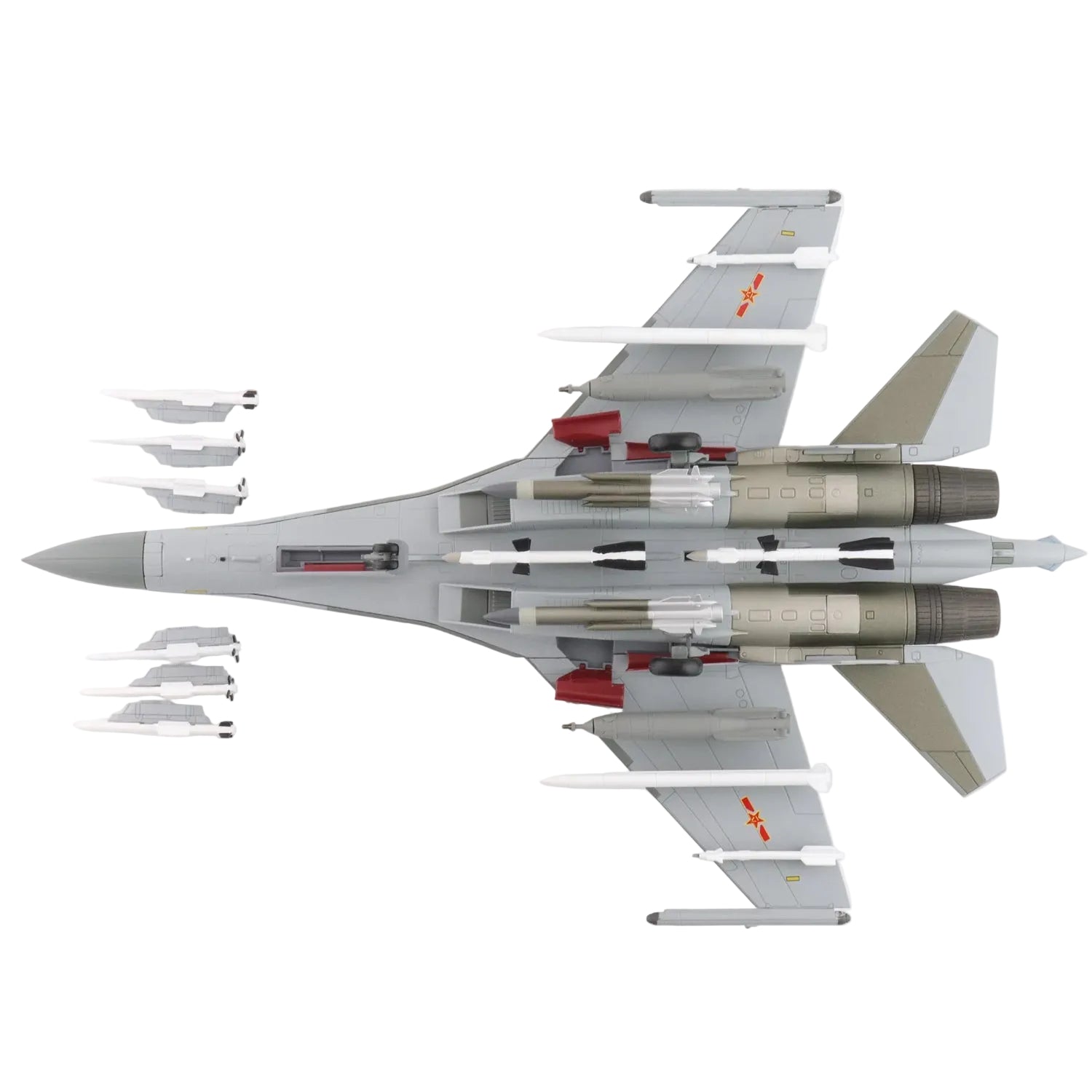 1/72 Su-35S Flanker E 61271 PLAAF China (with 2 x PL-17 4 x R-77M)&nbsp;by&nbsp;Hobby Master&nbsp;delivers modern air combat detail for military aircraft collectors and current fighter jet displays. www.moralepatches.com.au