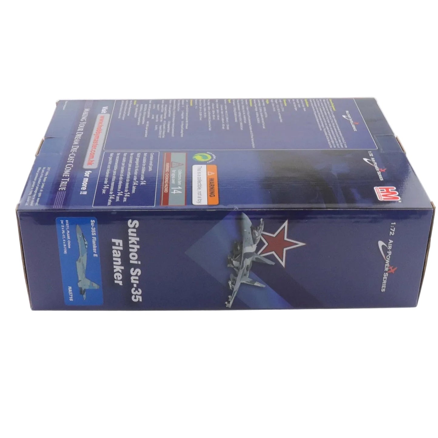 1/72 Su-35S Flanker E 61271 PLAAF China (with 2 x PL-17 4 x R-77M)&nbsp;by&nbsp;Hobby Master&nbsp;delivers modern air combat detail for military aircraft collectors and current fighter jet displays. www.moralepatches.com.au