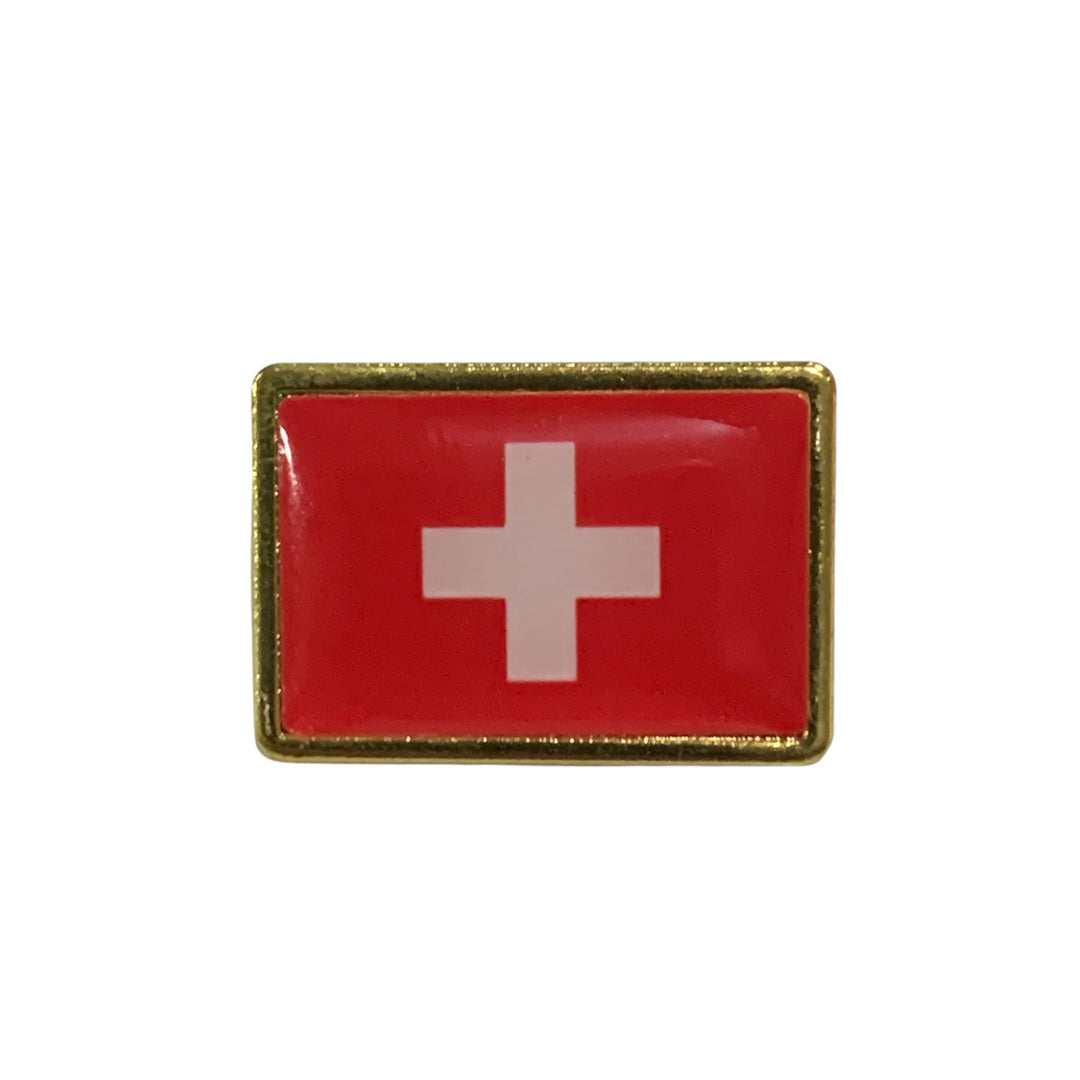 This gold-plated, enamel-filled lapel pin allows you to proudly display the Switzerland flag while honouring all those who have served or are currently serving in all theatres of war and peacekeeping efforts. Featuring the Switzerland Flag, it symbolises both national pride and remembrance.
www.moralepatches.com.au