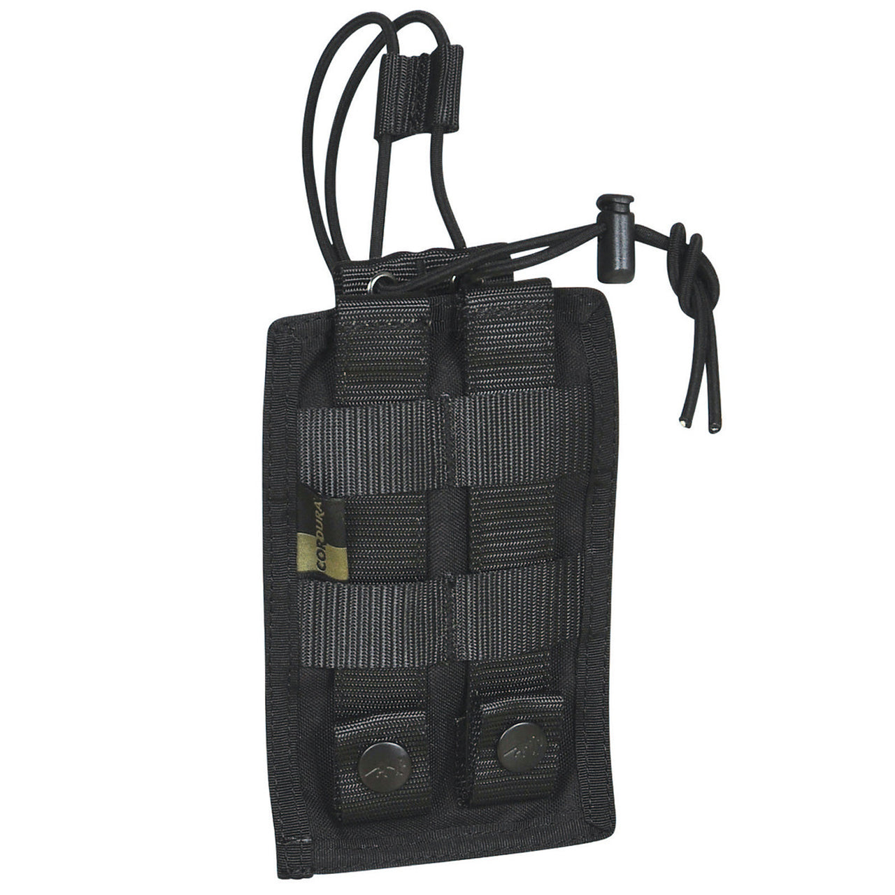 Equipping yourself with the Tasmanian Tiger Tactical Radio Pouch 3 is the perfect way to carry your radio in style! This small, universal pouch provides reliable protection for your communication device! black back image