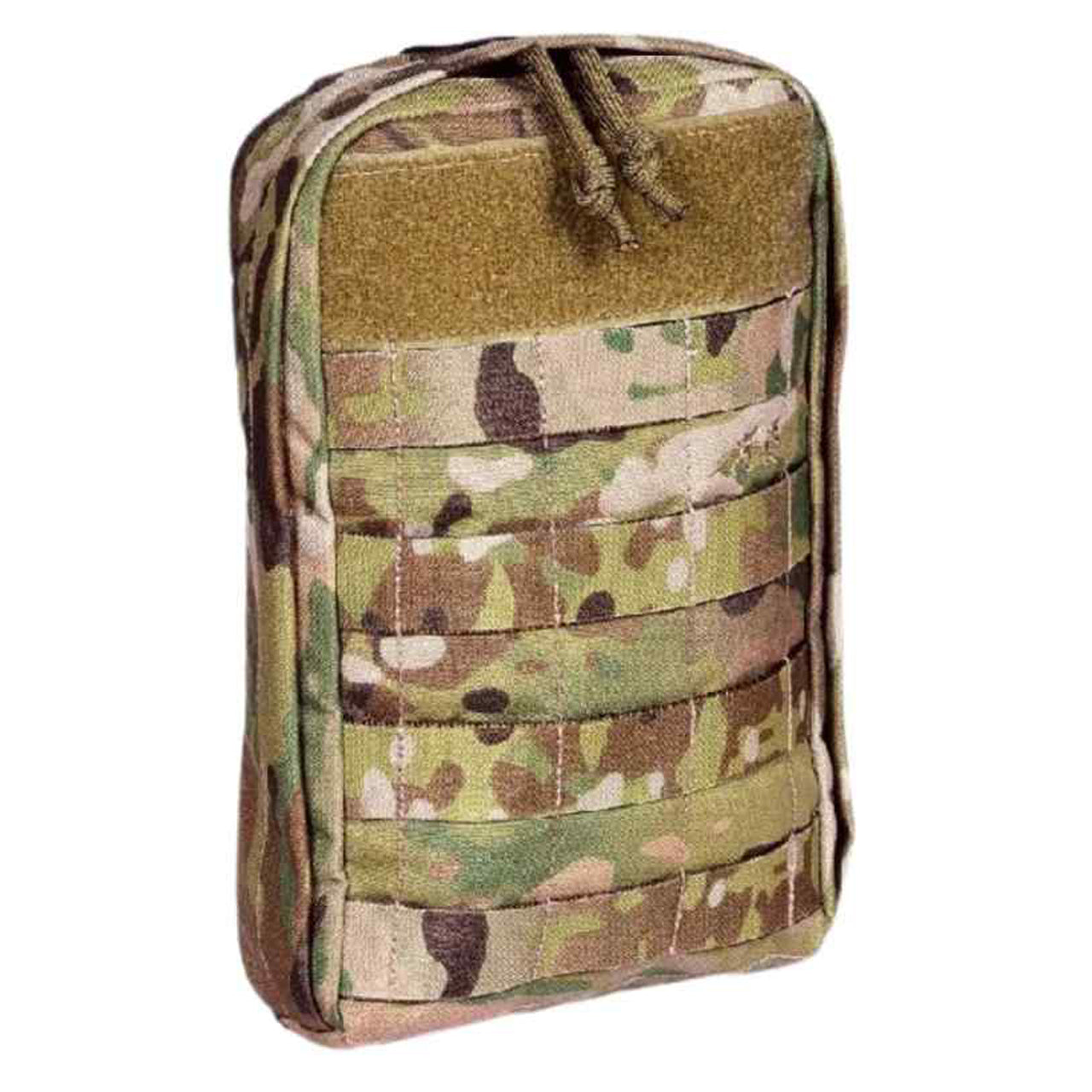 Take your tactical game to the next level with the Tasmanian Tiger Tactical Pouch 7! Ideal for adding extra gear, first aid supplies, communication devices and more - this universal accessory pouch is a must-have. Outfit yourself with confidence. www.moralepatches.com.au multicam front view
