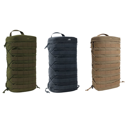 Load up extra gear with this spacious side pouch - designed to fit many popular backpacks! It's the perfect way to stay organized and make the most of your gear. Keep all the essentials within reach and on the go. www.moralepatches.com.au all three colours