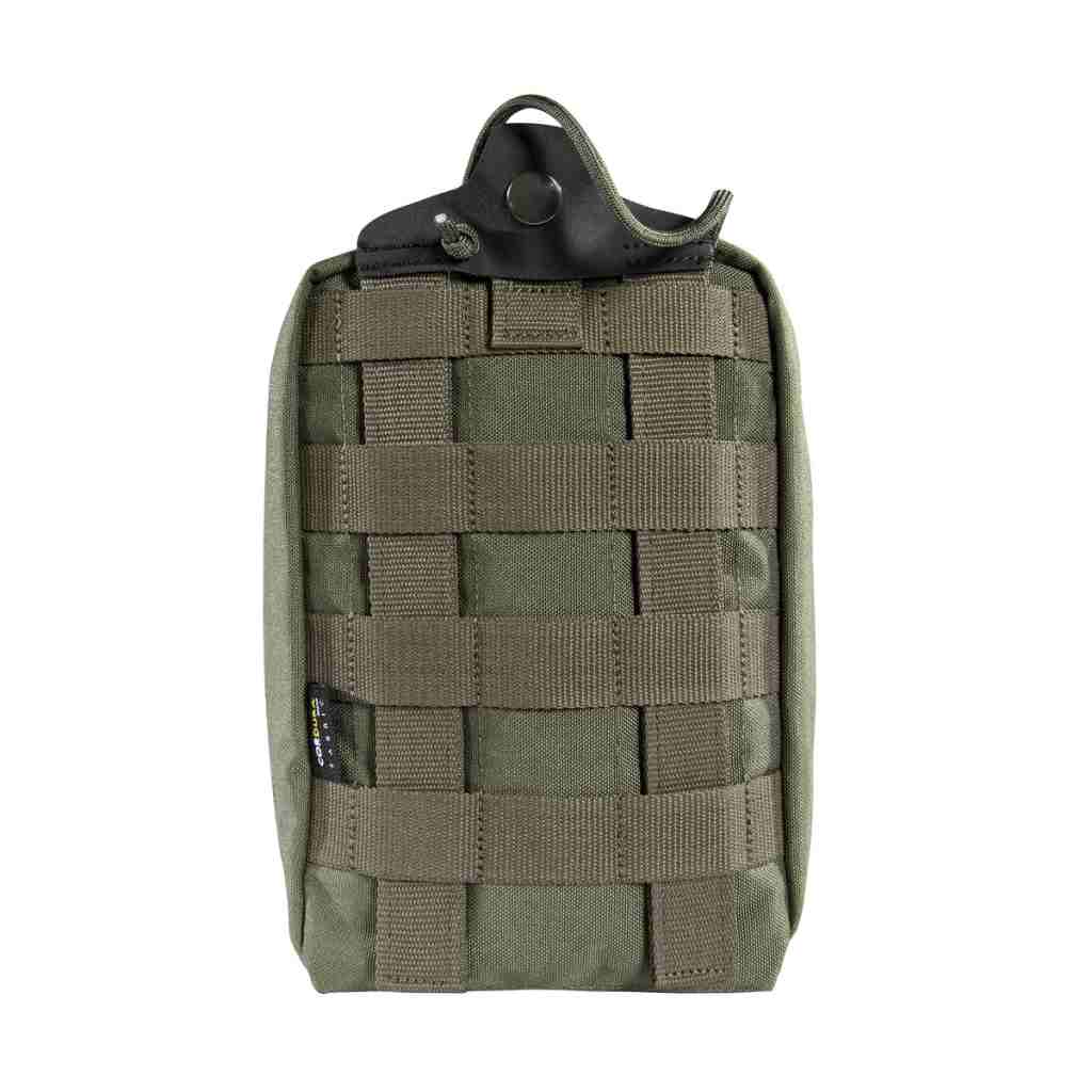Rescue bag for quick first aid treatment. With integrated scissors pouch on the outside. www.moralepatches.com.au
