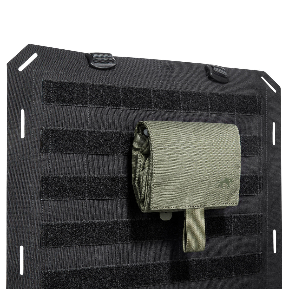 Introducing the Tasmanian Tiger Dump Pouch MKII Olive - the ultimate accessory for any outdoor enthusiast! Unleash your adventurous spirit with this compact yet versatile folding throw-bag, complete with a MOLLE rear panel for easy attachment to your gear. Don't leave home without it! www.moralepatches.com.au
