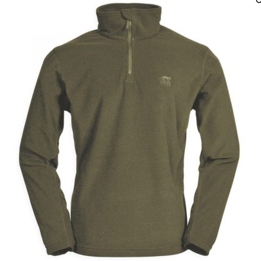 With flatlock stitching to prevent chafing, a stand-up collar for added protection, and a convenient zipper, this pullover is a top choice for adventure seekers. Perfect for braving the elements and exploring the great outdoors, this pullover is made to last and is sure to be your go-to for all your outdoor activities. Upgrade your outdoor wardrobe with the Tasmanian Tiger Idaho Mens Pullover today! www.moralepatches.com.au