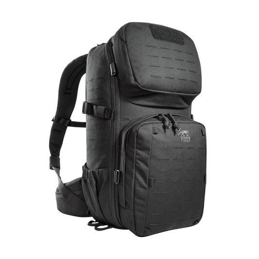 Small inner mesh pockets for storage of small items such as batteries, etc Upper front pocket (2L) and lower front pocket (3L) with zip compartments Hook-and-loop closure patch on the frontside (loop) Detachable hip fins with zip pockets Side pockets made of an elastic material Side compression Front and sides with MOLLE system in laser cut design for optional attachment of additional pockets Hydration system compatible www.moralepatches.com.au