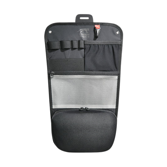 Removable modular organizer panel designed specifically for the TT Essential Pack L, TT Modular Daypack L and the Urban TAC Pack 22, but can be used on any backpack, bag or even in a vehicle. The panel can be customized to your needs and is sturdy enough to hold the TT EDC Pouch, TT IFAK Pouch, etc. www.moralepatches.com.au