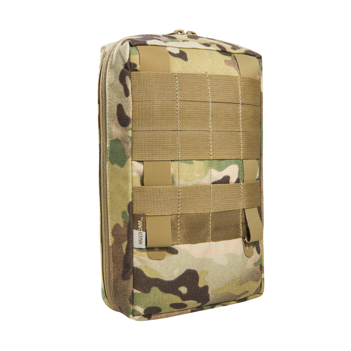 Accessory pouch with 24 x 15 x 6cm dimensions, a large opening and the MOLLE reverse system.&nbsp; The inside features MOLLE hook-and-loop, a mesh pocket and elastic loops. www.moralepatches.com.au