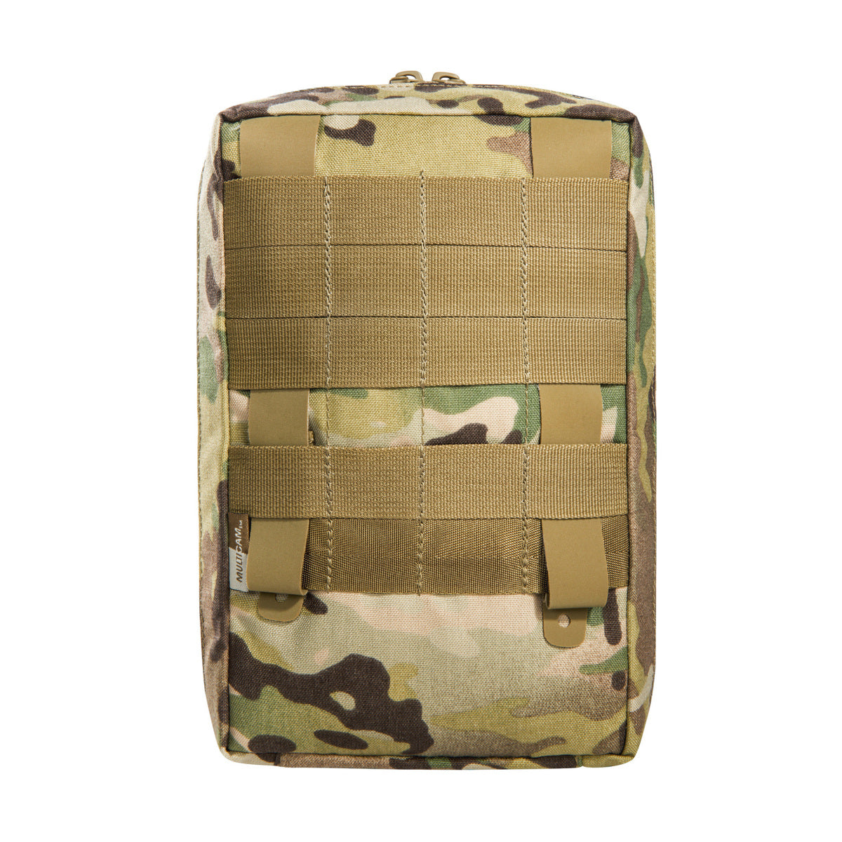 Accessory pouch with 24 x 15 x 6cm dimensions, a large opening and the MOLLE reverse system.&nbsp; The inside features MOLLE hook-and-loop, a mesh pocket and elastic loops. www.moralepatches.com.au