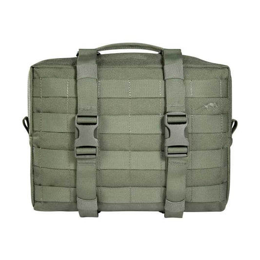 Large accessory and lid pouch. The TT Tac Pouch 10 MKII is designed as a MOLLE affixed pouch for the TT Base Pack 52 and TT Base Pack 75, though can also be used with other backpacks or as a large hip pouch. Twin compression straps contain goods in transit, and a MOLLE front provides adaptability. www.moralepatches.com.au