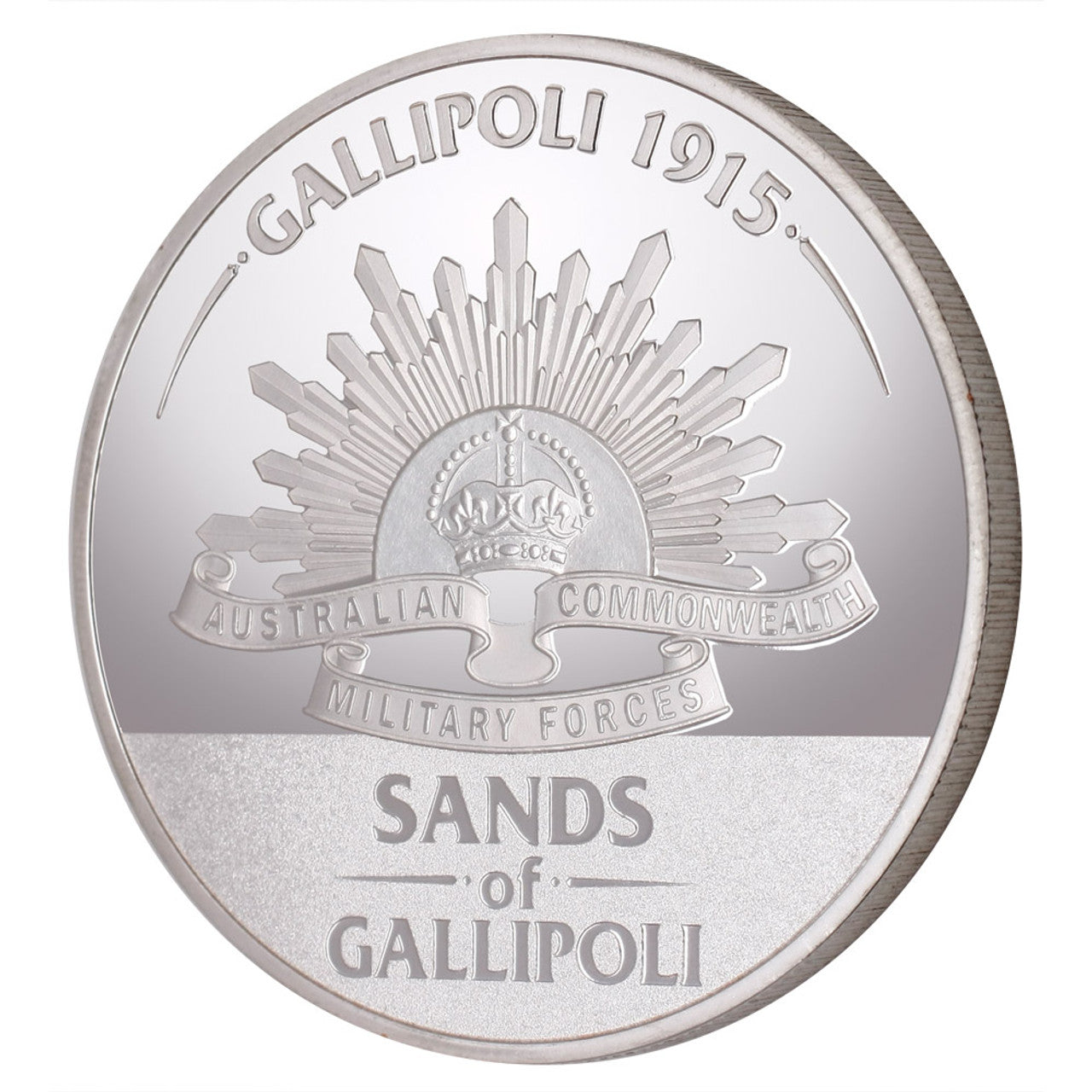 The stunning Sands of Gallipoli 2012 release The Landing Two Limited Edition Medallions Set from the military specialists. This Limited Edition set of proof quality medallions features photo-quality detailed characters from internationally renowned military artist David Rowlands painting, The Spirit - Gallipoli Landing. The reverse of each medallion features the Rising Sun Hat Badge. www.moralepatches.com.au