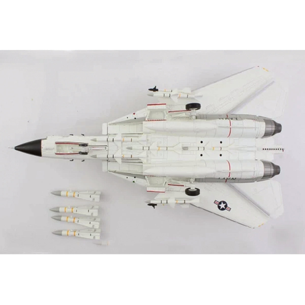 1/72 F-14A "Tomcat" 160388 VF-41 "Black Aces" USS Nimitz 1978 delivers a detailed ready-to-display replica of a classic US Navy carrier fighter for aviation collectors and military aircraft enthusiasts. www.moralepatches.com.au
