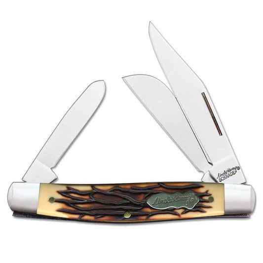 This Uncle Henry classic Rancher pocket knife is an American tradition. Often found in many of our grandfather pockets, this folding knife features satin finished stainless steel clip point and sheepsfoot blades on one end and a pen blade on the other end with slip joint construction. www.moralepatches.com.au