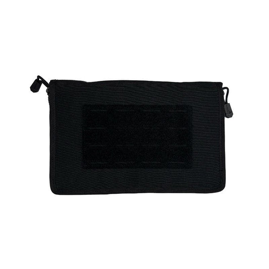 Engineered for leadership on the move, this tactical panel delivers professional-grade organisation without the bulk. Multiple compartments keep your critical admin gear secure and accessible, while the slim profile sits snug against your chest—leaving your mobility completely unrestricted. Perfect for officers and NCOs who demand efficiency without compromise. www.moralepatches.com.au