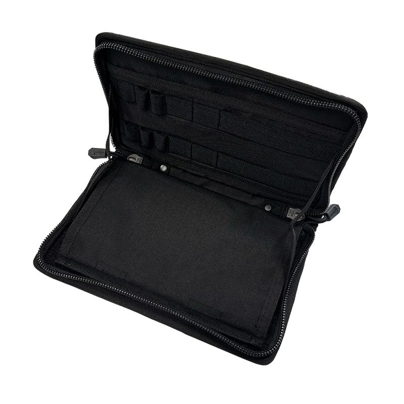 Engineered for leadership on the move, this tactical panel delivers professional-grade organisation without the bulk. Multiple compartments keep your critical admin gear secure and accessible, while the slim profile sits snug against your chest—leaving your mobility completely unrestricted. Perfect for officers and NCOs who demand efficiency without compromise. www.moralepatches.com.au