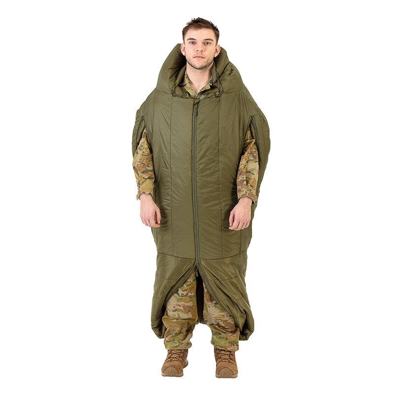 This sleeping bag is purpose-built for military personnel, hunters, and serious outdoor adventurers, striking the balance between the rugged functionality required for tactical missions, thermal efficiency and comfort. www.moralepatches.com.au