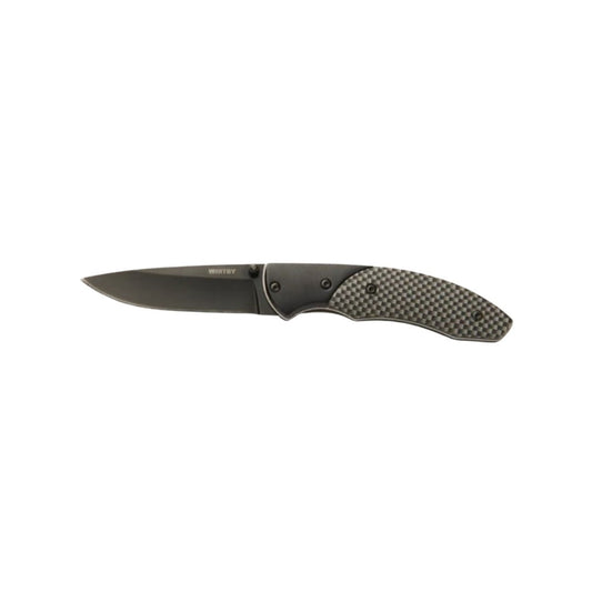 Whitby Lock Knife C.Fibre Pattern www.moralepatches.com.au