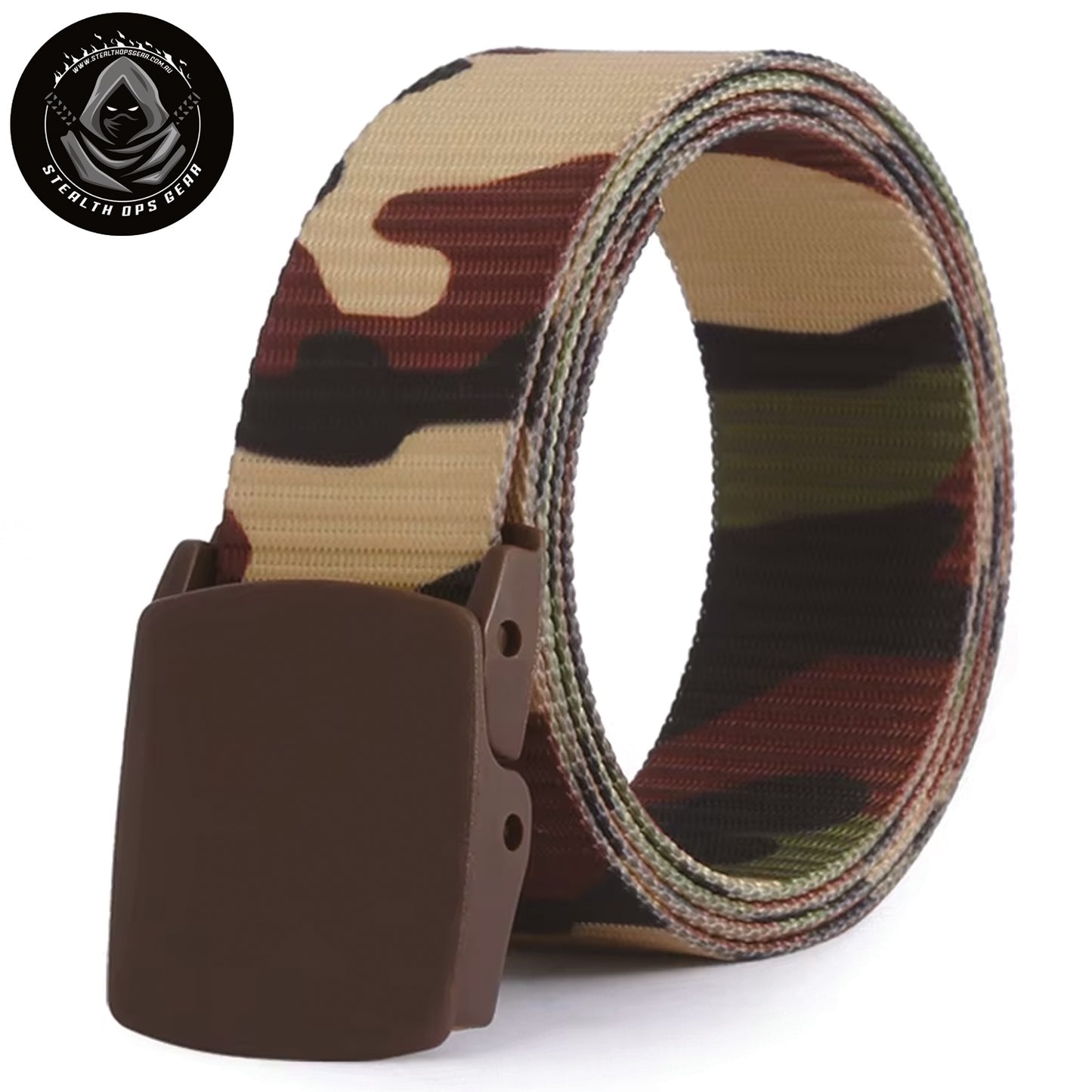 Nothing worse than having to take your belt off at the airport, this belt is the solution as it has no metal in it's design and is very solid and sturdy.&nbsp; This is also a good belt for out in the field as it sits really tight when done up unlike other non clipped belts that can lengthen when worn over time. www.moralepatches.com.au