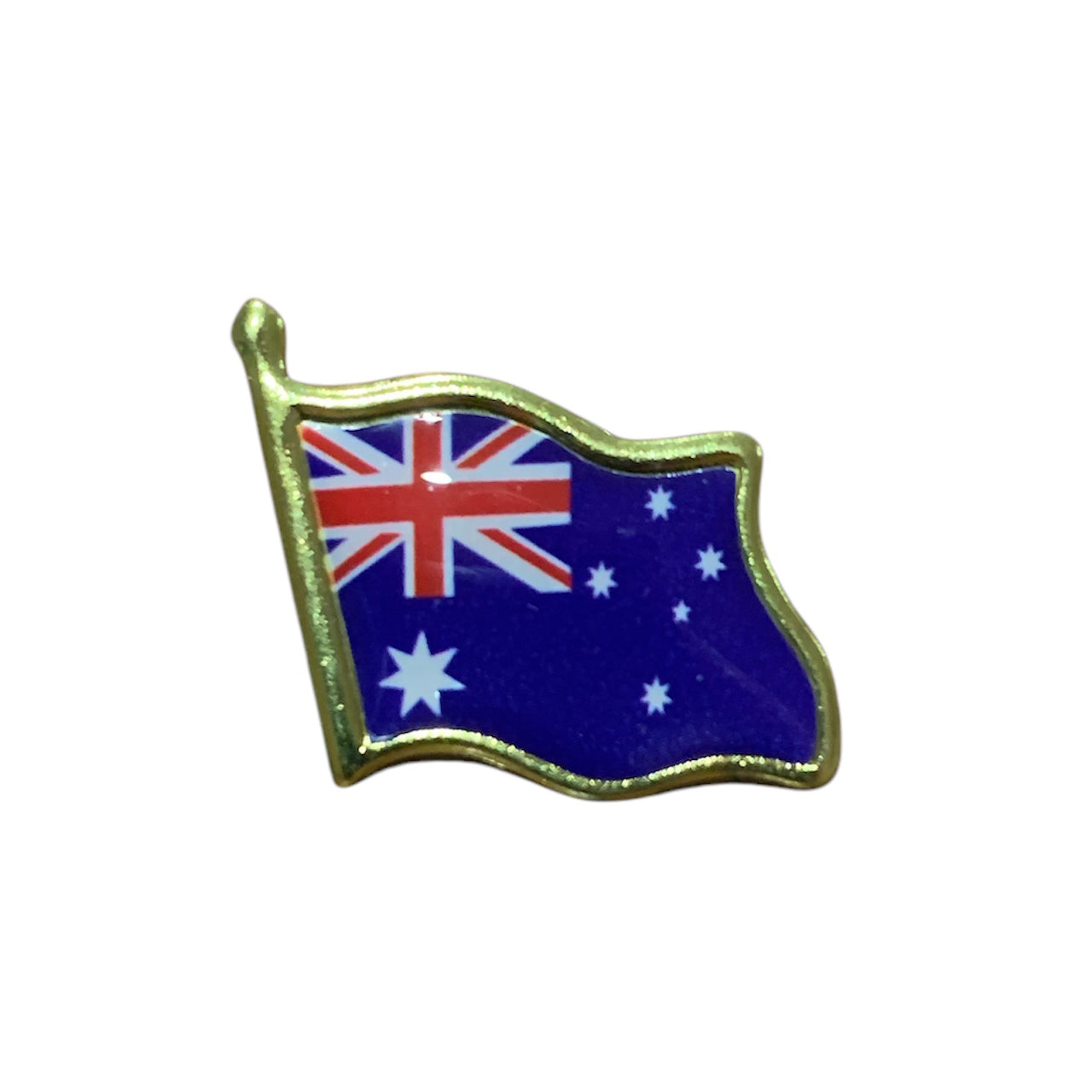 This gold-plated, enamel-filled lapel pin allows you to proudly display the Australian flag while honouring all those who have served or are currently serving in all theatres of war and peacekeeping efforts. Featuring the Australian Flag, it symbolises both national pride and remembrance. www.moralepatches.com.au