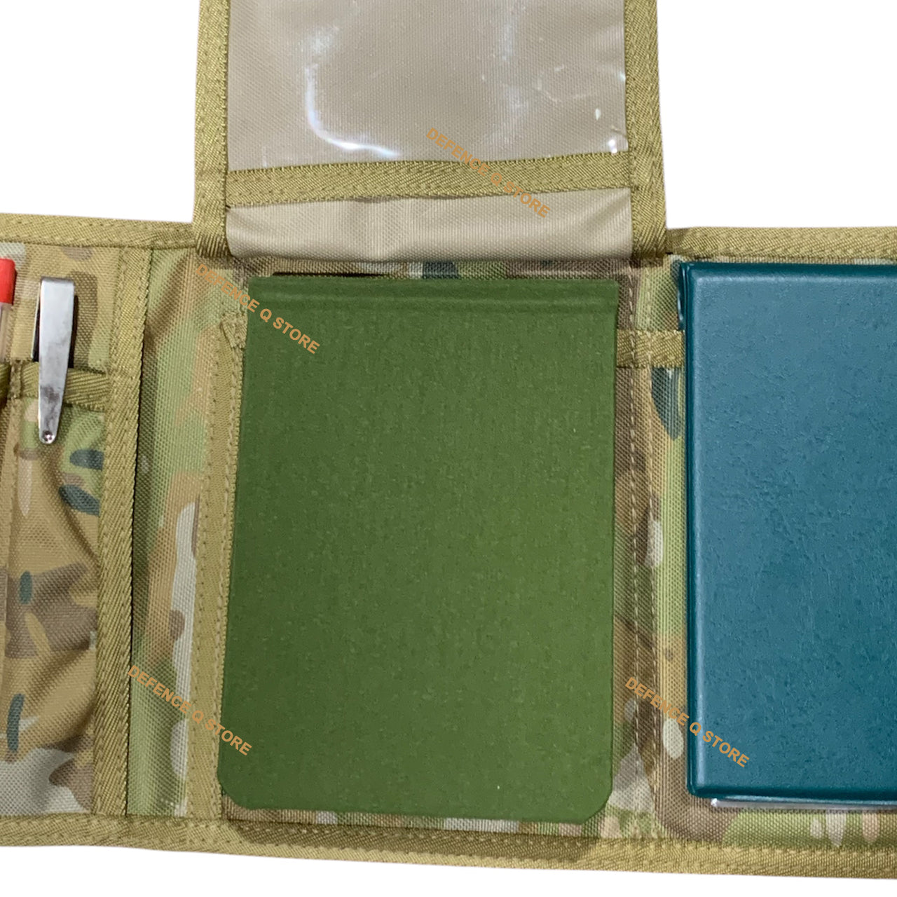 Elevate your field administration game with this essential AMCU notebook cover. With space for a notebook, two viewee twoee, and three writing utensils, it's a practical and organized solution. Plus, the middle flip panel provides storage for crucial documents on both sides. www.moralepatches.com.au
