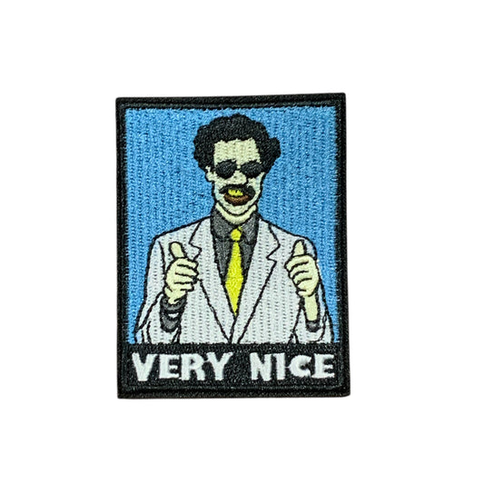 Take your fashion to the next level with this unique and bold embroidered patch! Add a touch of personality to any outfit, from jackets and shirts to pants, jeans, and hats. Measuring at 8x5cm, it's the perfect size for making a statement. www.moralepatches.com.au