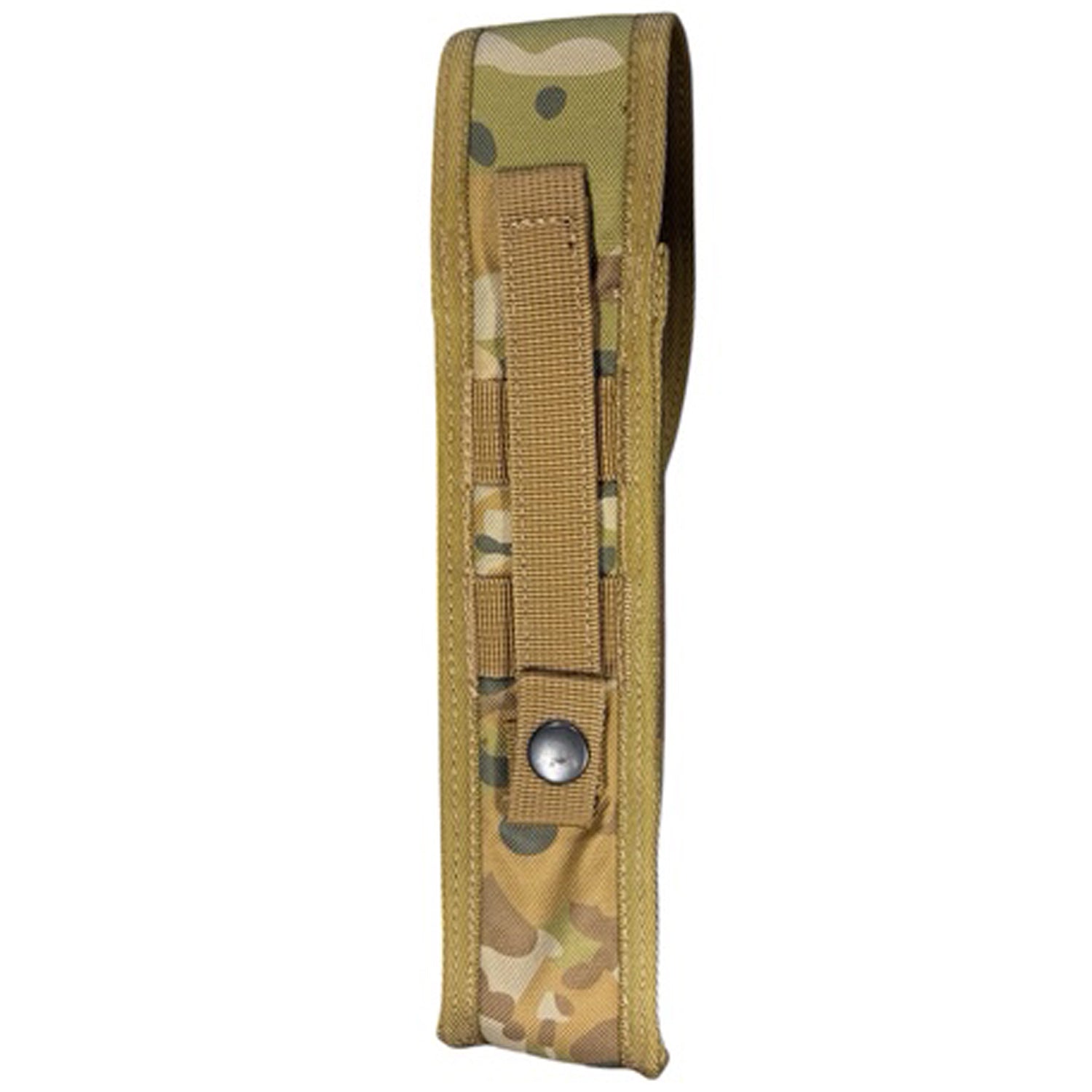 Secure your torch or baton with confidence using this heavy-duty pouch, engineered from robust 900D fabric with dual polyurethane coating for maximum durability. The combination velcro and press stud closure keeps your gear locked in place, while the drainage hole prevents moisture buildup. www.moralepatches.com.au