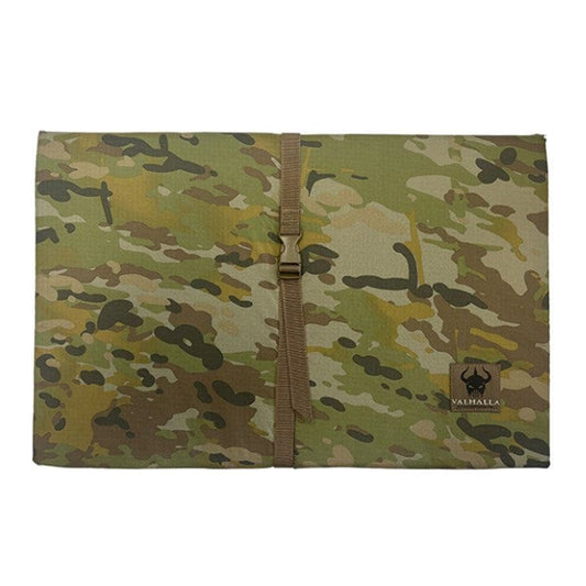 Shorty Mat has six water-repellent closed-cell foam panels, encased in a 210D waterproof ripstop in coyote colour. The Shorty Mat? is a comfortable and reliable alternative to the bulky self-inflatable mats and can be stowed neatly inside the ALICE frame or strapped to your pack with ease. www.moralepatches.com.au