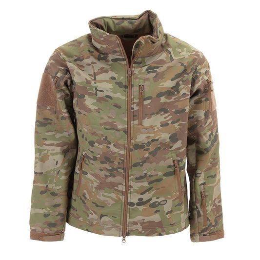 Perfect for chilly evenings in the field, breaching operations, or casual hangouts, the Tactical softshell jacket combines comfort with practicality. Its three-layer integrated shell features water-resistant fabric that repels moisture while retaining warmth. www.moralepatches.com.au