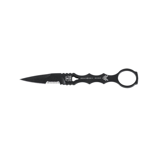 Great design of the sheath clip allows for better retention on MOLLE webbing, pocket seams and waistbands. The overall length of this model allows for easier concealment, while maintaining its effectiveness in a self defense situation. Allows the user to maintain dexterity and manipulate other objects without putting down the knife. www.moralepatches.com.au