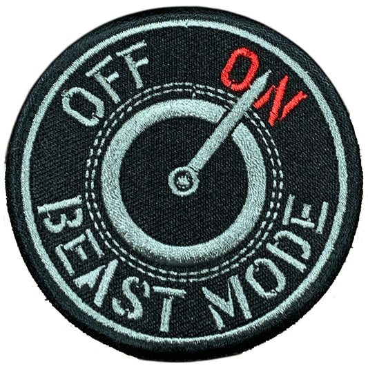 Unleash your creativity with the Beast Mode Round Embroidery Patch Hook & Loop! Measuring 8cm and featuring a beautifully embroidered design and secure hook & loop backing, this patch is a must-have for any collector. www.moralepatches.coma.u