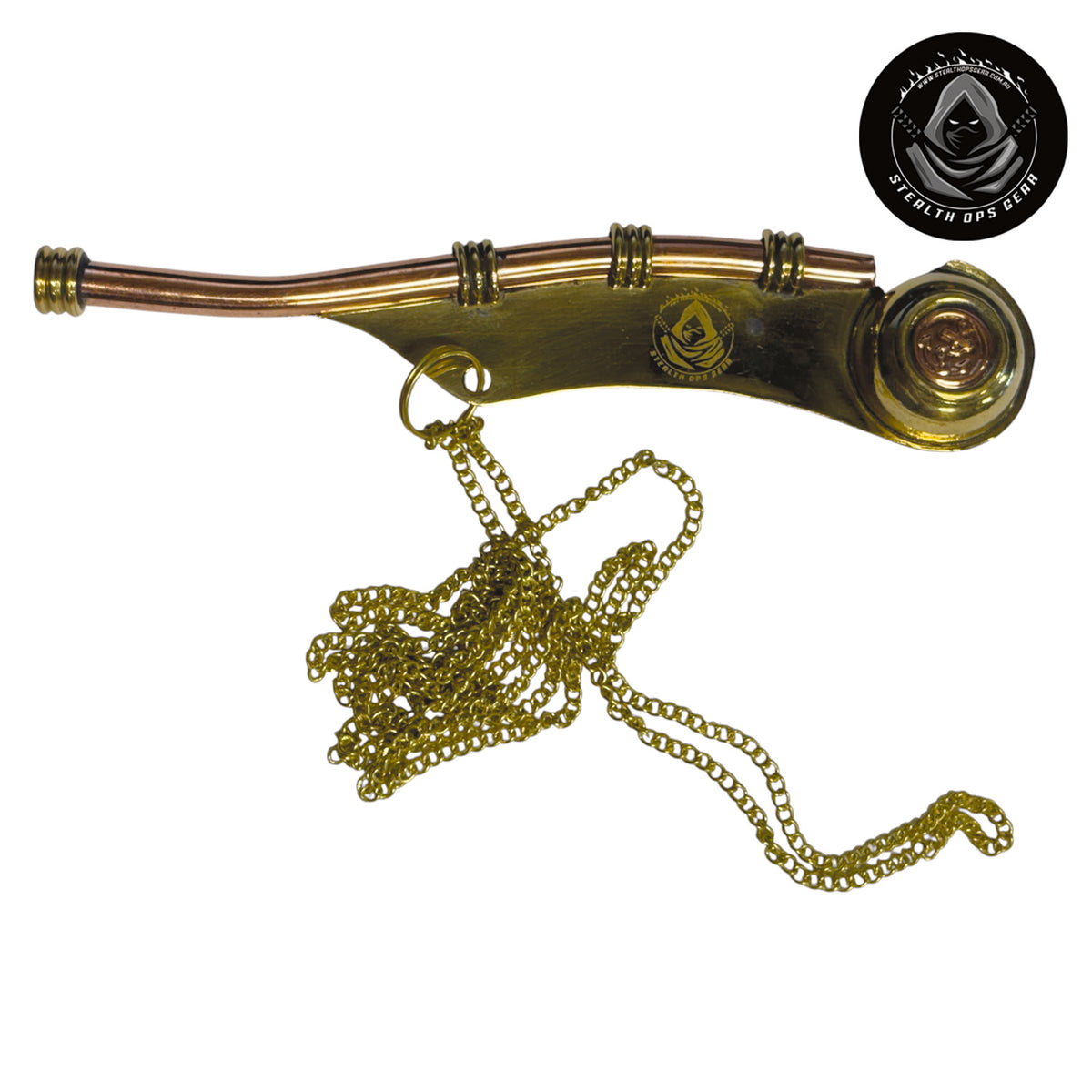 A boatswain's call, pipe or bosun's whistle is a pipe or a non-diaphragm type whistle used on naval ships by a boatswain. It is pronounced, and sometimes spelled, "bosun's call". www.moralepatches.com.au