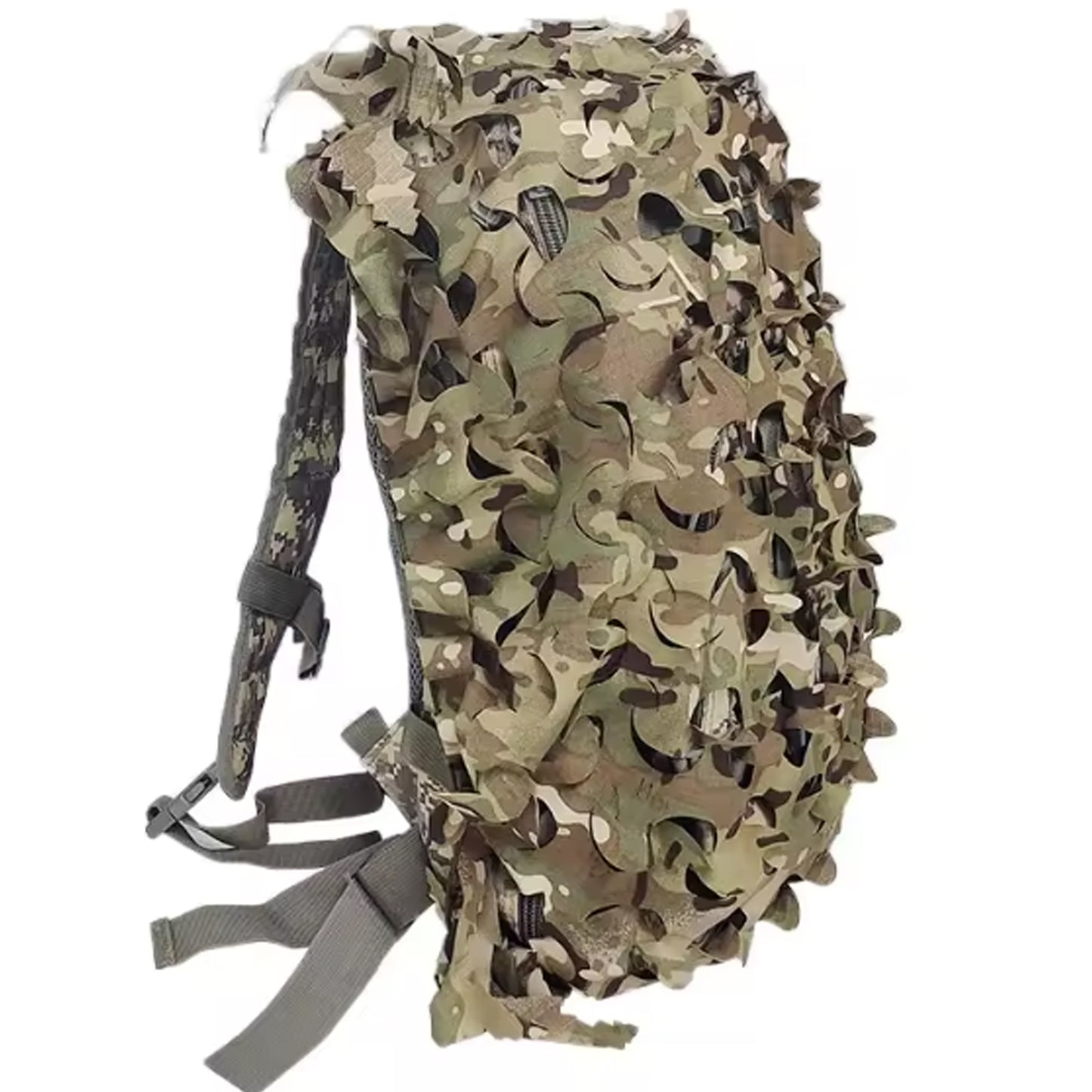 Engineered for serious operators, this 3D Camouflage Net Blackpack Cover delivers authentic multicam concealment for 60 or 80LT packs. www.moralepatches.com.au