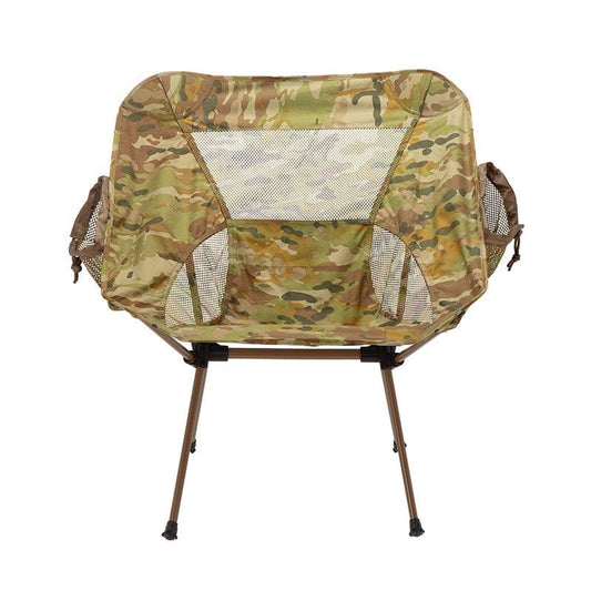 Avoid spending your day at the range or in the field sitting on cold, damp ground. Instead, enjoy the comfort of this lightweight, compact tactical chair. Weighing less than a kilogram and easily fitting into your pack, it’s the perfect combination of convenience and comfort. Featuring a bucket seat with breathable mesh panels for ventilation on warm days, it’s crafted from durable 500D fabric and high-tensile mesh. www.moralepatches.com.au