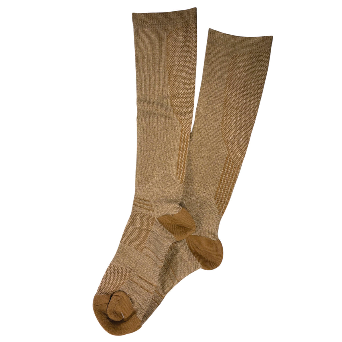 Experience ultimate comfort with Compression Socks in Coyote Bamboo &amp; Nylon—the smart choice for those who demand both performance and sustainability. www.moralepatches.com.au