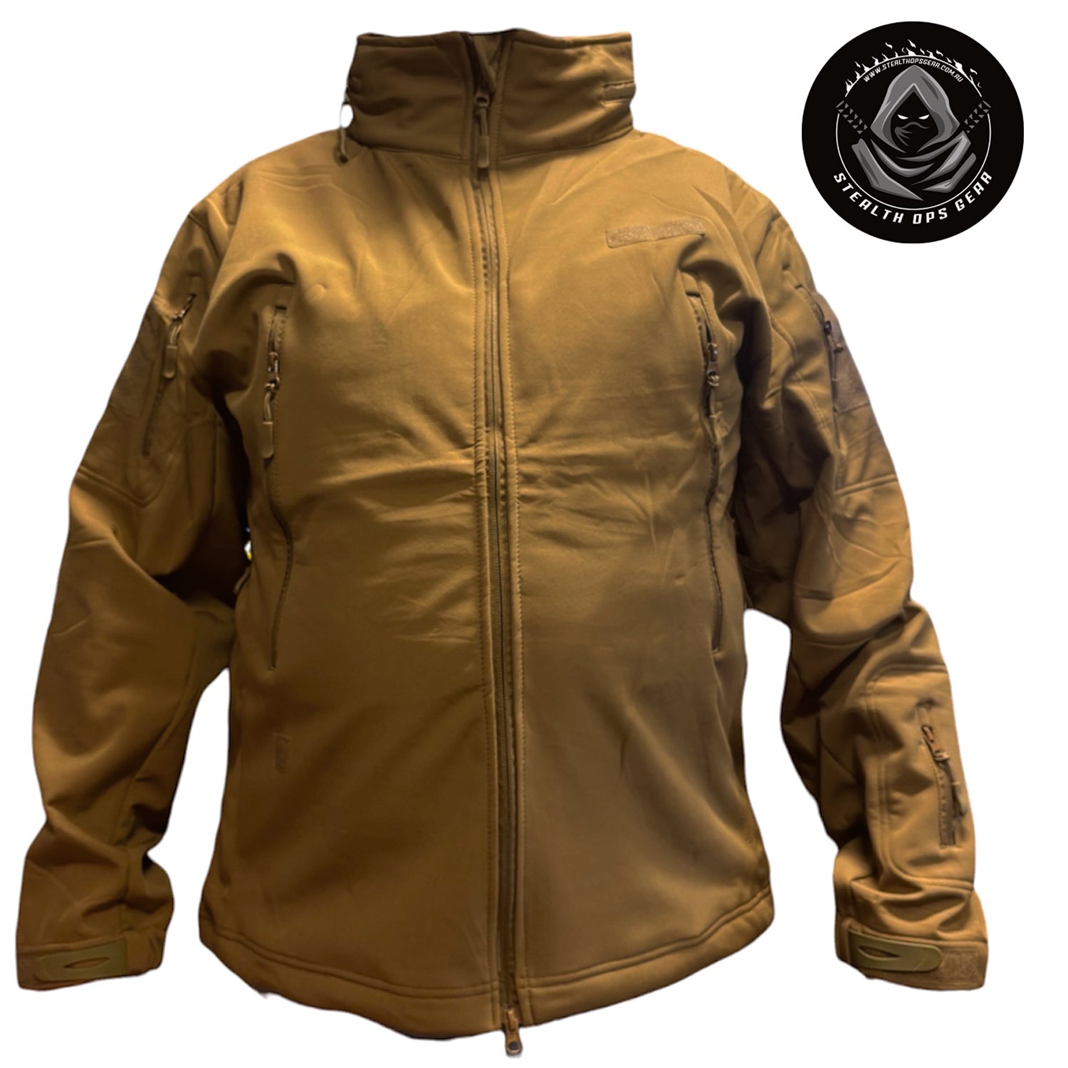 Master tactical versatility with the Stealth Ops Gear Windbreaker Jacket in Coyote. Built for operators who demand performance without compromise, this jacket combines professional-grade durability with intelligent design features. www.moralepatches.com.au