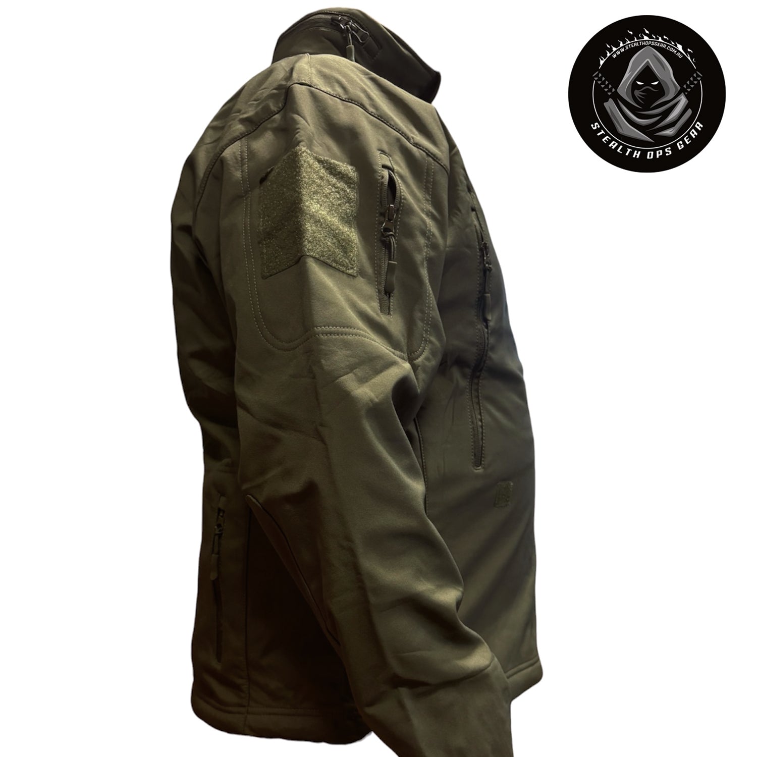 Master tactical versatility with the Stealth Ops Gear Windbreaker Jacket in Olive Green. Built for operators who demand performance without compromise, this jacket combines professional-grade durability with intelligent design features. www.moralepatches.com.au